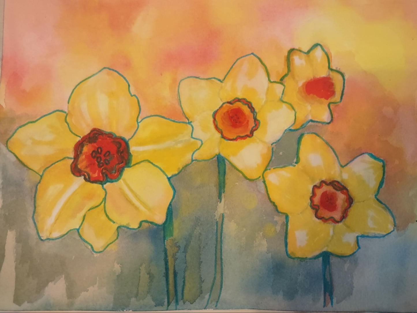 Scarlet Sims - Daffodils, 2026