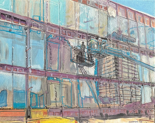John Kushmaul - Glass on Building (2026)