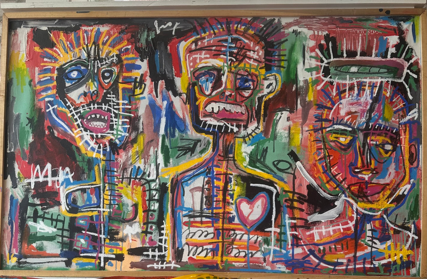 Eddie Love V - Talking with Jean Michel’s Philistine Friends (2016)