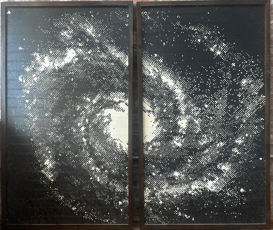 Ike Plumlee - The Universe (Diptych)  (2018)