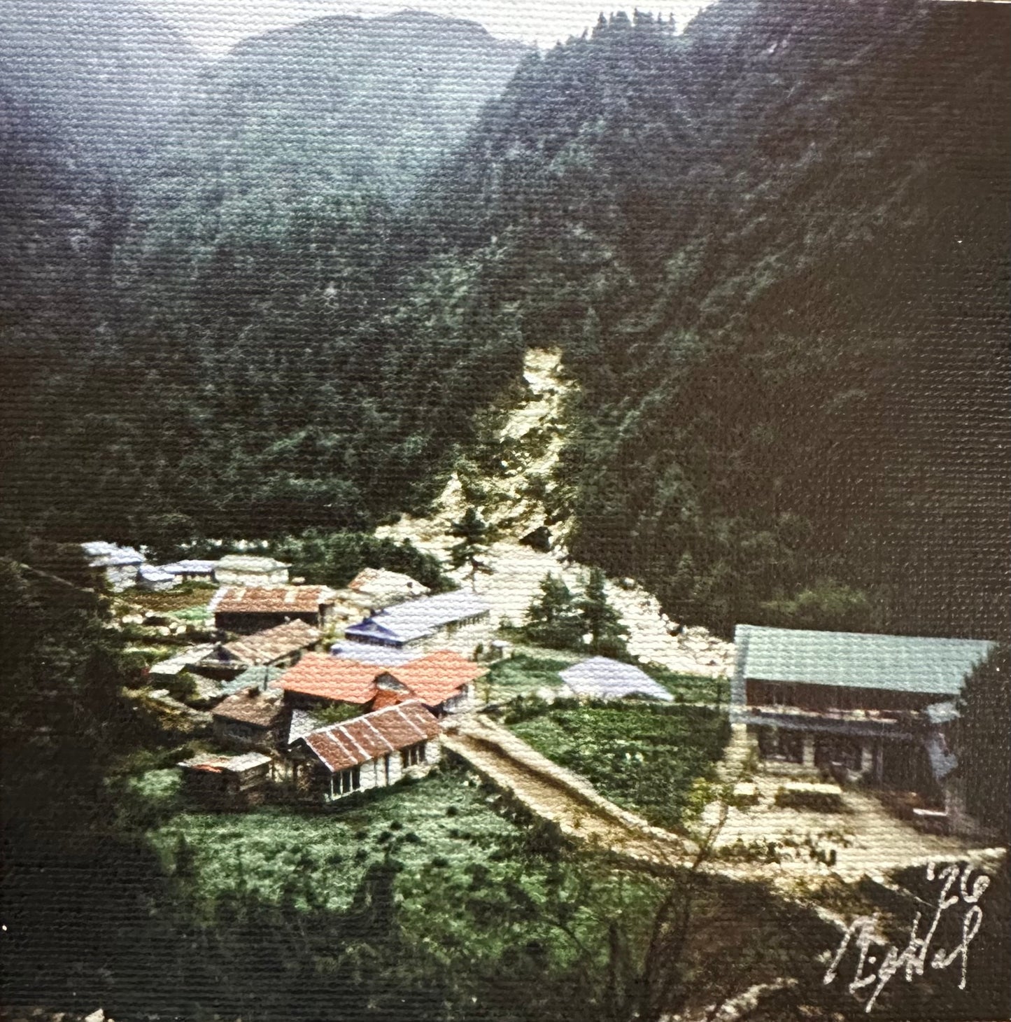 Christy Ward - Landslide Scar in Tok Tok