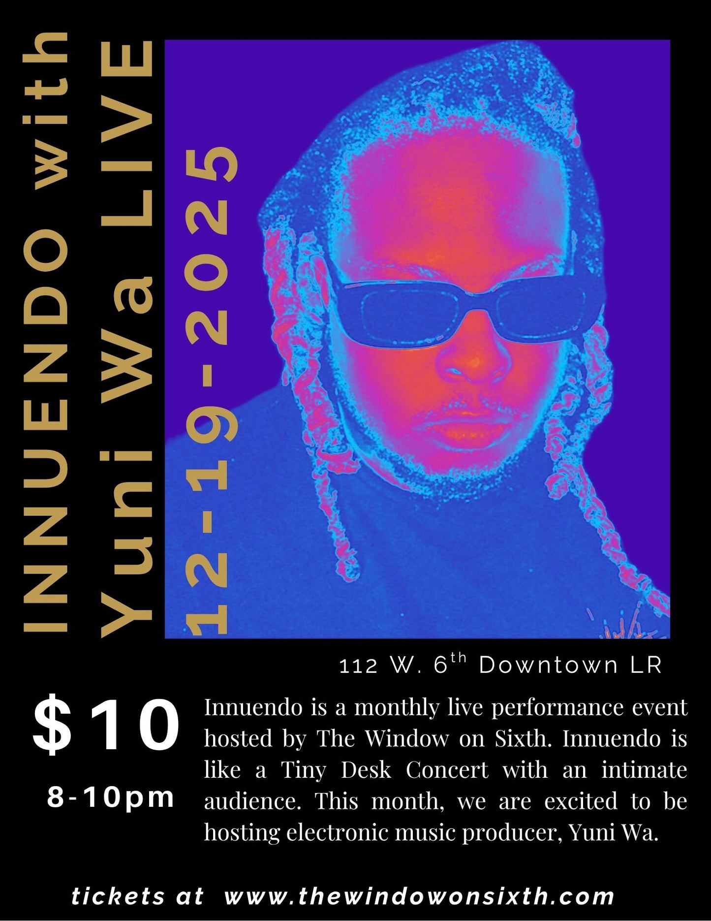 Tickets to Innuendo with Yuni Wa